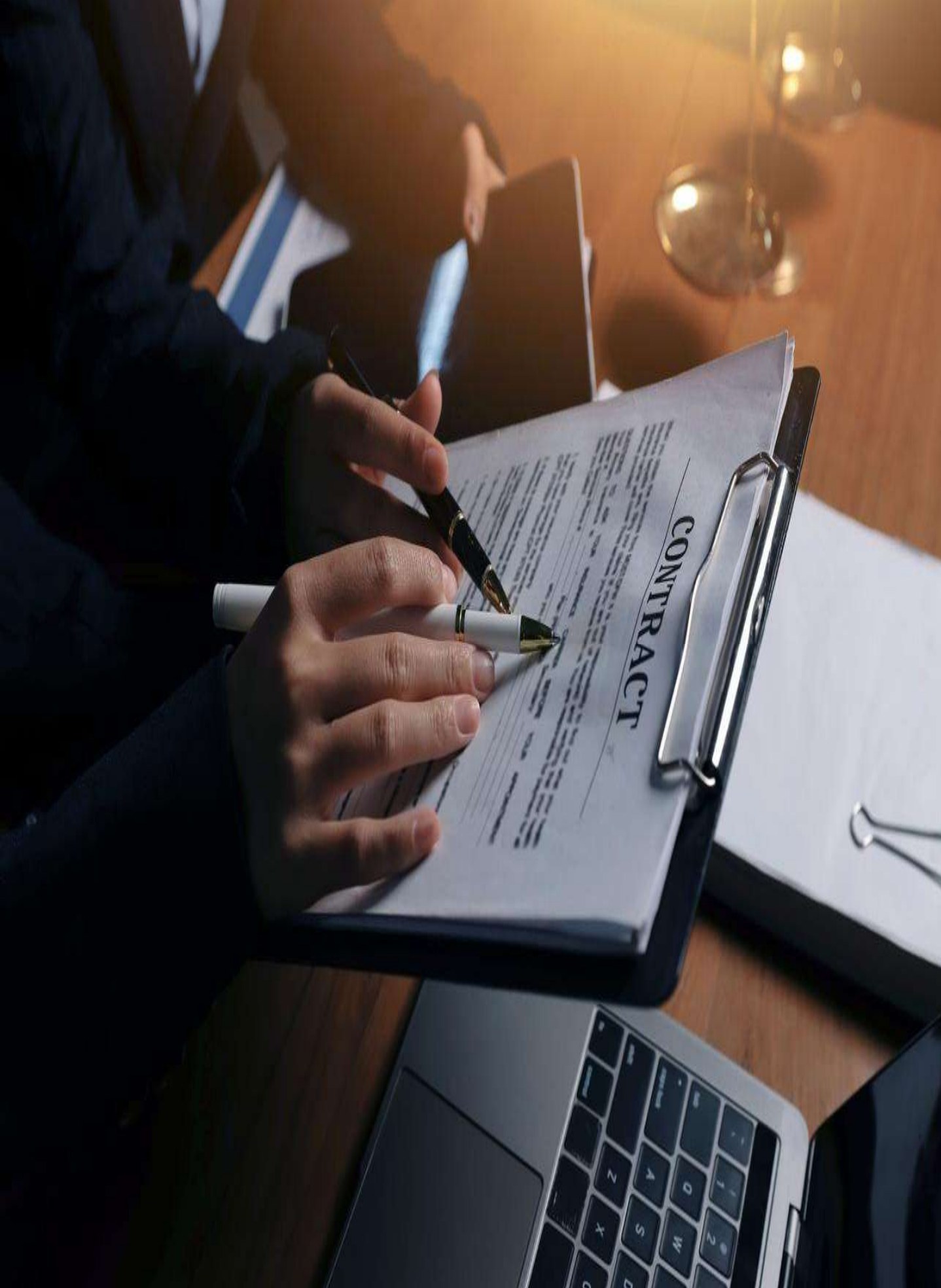 Assinatura de contrato administrativo